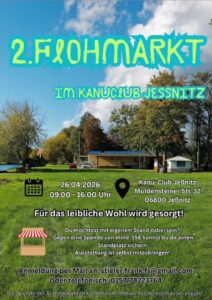 2. Flohmarkt im Kanuclub Jeßnitz (26.04.2026)